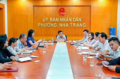 Phường Nha Trang: họp Ban đại diện HĐQT Ngân hàng Chính sách xã hội đánh giá kết quả hoạt động quý III/2026